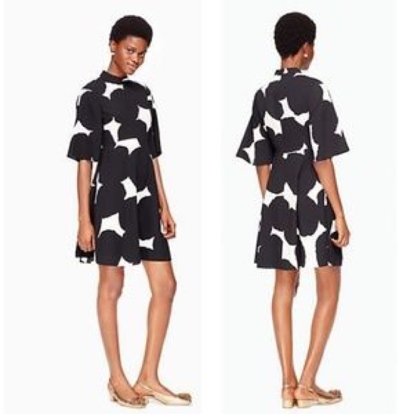 kate spade Dresses & Skirts - Kate Spade Blot Dot Swing Fit & Flare Dress